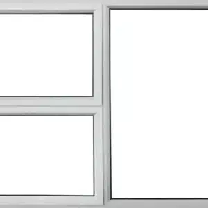 Aluminium top-hung window 1800×1200 white