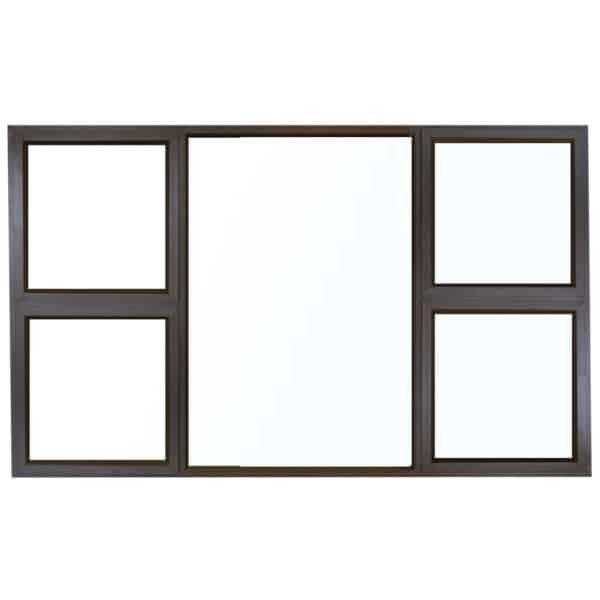Aluminium 1.8 × 1.2 m Bronze Window modern finish