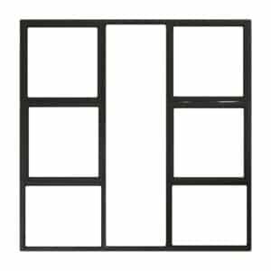 1.8×1.8 m Bronze Aluminium Window modern finish