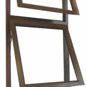 Aluminium Window 900 × 1500 mm Bronze