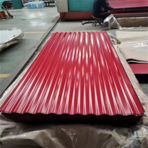 0.23 0.18 Building Material Galvanized Steel PPGI Corrugado Trapezoidal Sheet Corrugated Roofing Sheet