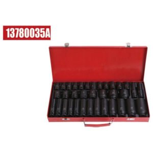 1/2" Socket Wrench Set Cr-Mo 35PCS Impact Socket Set