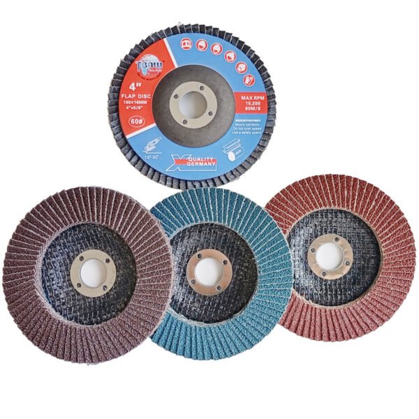 100mm Aluminium Oxide Grit 60 Flap Discs 100mm Aluminium Oxide Grit 60 Flap Discs