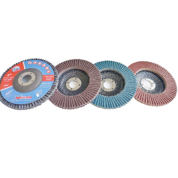 100mm Aluminium Oxide Grit 60 Flap Discs 100mm Aluminium Oxide Grit 60 Flap Discs