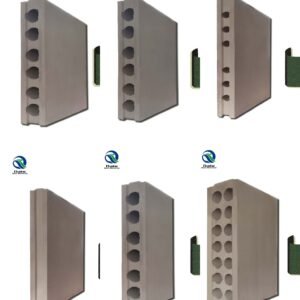 120mm Thickness Automatic Paving Interlock Gypsum Hollow Brick Plasterboard by Block Machine