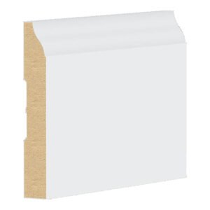 1Piece Interior Primed MDF Base Moulding Pattern 623 — Builders Store SA