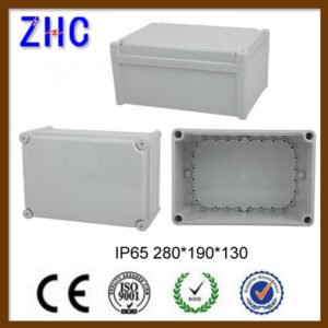 280*190*130 Waterproof Plastic Enclosures Surface Mounted Distribution Box 280*190*130 Waterproof Plastic Enclosures Surface Mounted Distribution Box