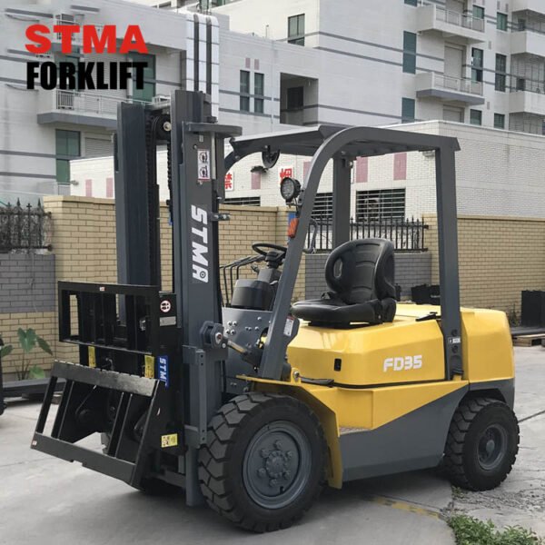 3.5 Ton Forklift Truck Attachment Handling Equipment Hinged Fork 3.5 Ton Forklift Truck Attachment Handling Equipment Hinged Fork