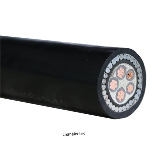 3.5g 150mm2 XLPE Insulated PVC Jacket Armored Yjv Nyy Aluminum Electric Power Cable