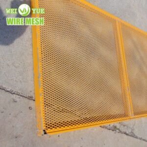 3/8 Flattened Expanded Metal Mesh Grill Diamond Hole for Window Guard Expanded Wire Mesh