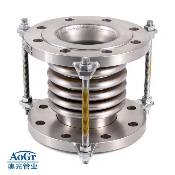 304/321/316L rrugated Flexible Metal Bellows Expansion Joint/Pipe Joint for Industrial Fluid Pipeline