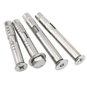 304 Stainless Steel Hexagon Phillips Countersunk Head Sleeve Anchor Wall Plug Sleeve Anchors Expansion Bolt