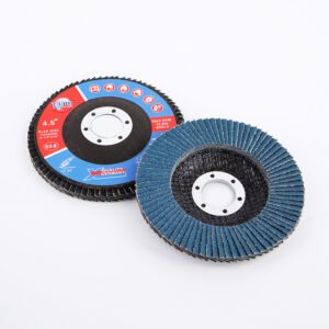 4-1/2 Inch 115 Steelness Steel Abrasive Blue with Zirconia Alumina Flap Disc