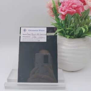 6.38mm Dark Black PVB Laminated Glass for Furniture/Architecture/Decorative