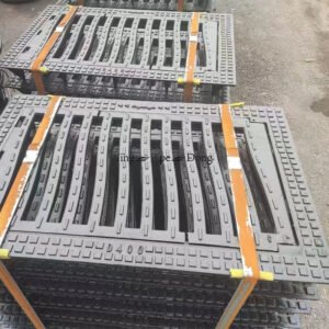 600X600 Cast Iron Manhole Cover Heavy Duty Ductile Iron Manhole Cover Frame