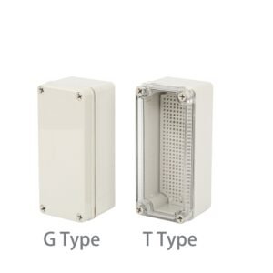80*180*70mm Waterproof ABS Plastic Junction Box with Transparent Lid