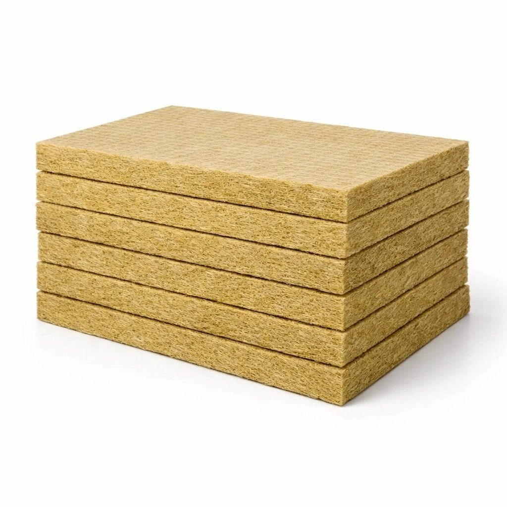 A1 Fire-Rated Rock Wool Insulation Sheet Fireproof Thermal S
