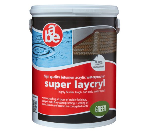 abe Super Laycryl Green 5 L abe Super Laycryl Green 5 L — Builders Store SA