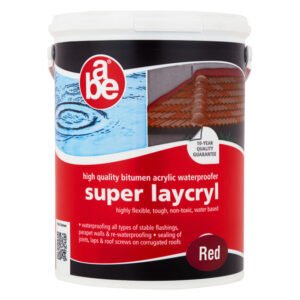 abe Super Laycryl Red 5 L â€” Builders Store SA