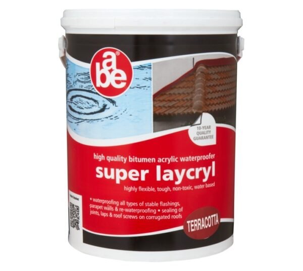 abe Super Laycryl Terra Cotta 5 L abe Super Laycryl Terra Cotta 5 L — Builders Store SA