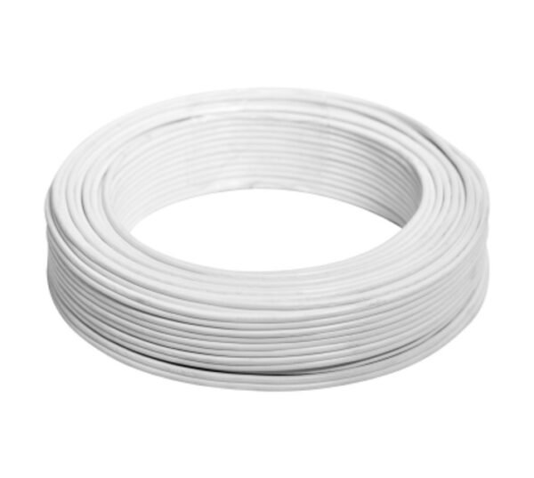 Aberdare Cables Ripcord R1 Flat Cable White 02 mm Per Meter â€” Builders Store SA