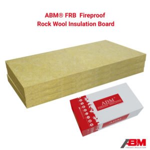 Abm® Frb 140kg/M³ Density 1000℃ Melting Point Fireproof Rock Wool Board Abm® Frb 140kg/M³ Density 1000℃ Melting Point Fireproof Rock Wool Board