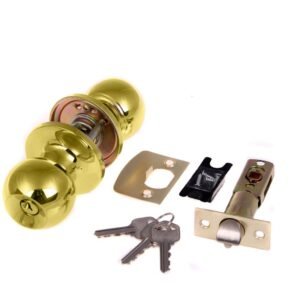 Adjustable Latch Light-Duty Commercial Cylinder Entry Door Lock