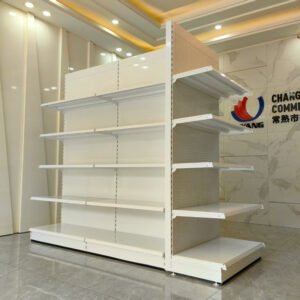 Adjustable Wire Mesh Shelves for Versatile Store Display Solutions