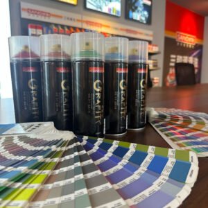 Aerosol Acrylic Anti-Rust Metallic Graffiti Individual Spray Paint