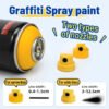 Aerosol Acrylic Anti-Rust Metallic Graffiti Individual Spray Paint