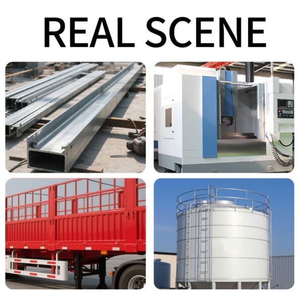 Alkyd Blended Paint for Steel Structure Engineering; Mechanical Paint for Rust Prevention; Paint for Home Exterior Pipes, Iron Railings and Metal Renovation