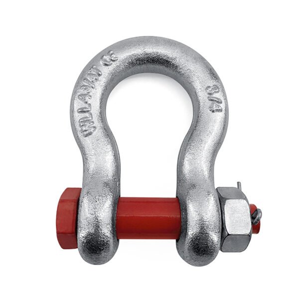 Alloy Steel Galvanized Us Type G2130 Screw Pin Bow Shackle Alloy Steel Galvanized Us Type G2130 Screw Pin Bow Shackle
