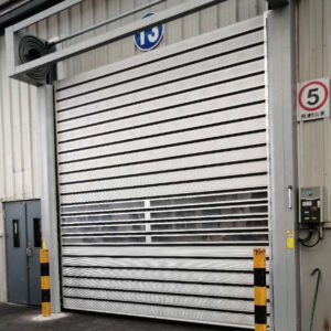 Aluminum Alloy Hard Metal Aluminum Alloy Automatic Warehouse Spiral PU Foam Roller Shutter Insulated Fast Door Aluminum Alloy Hard Metal Aluminum Alloy Automatic Warehouse Spiral PU Foam Roller Shutter Insulated Fast Door