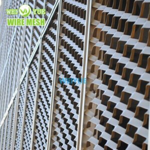 Aluminum Facade Wall Caldding Expanded Mesh Metal Panels Galvanized/Stainless Steel Diamond Shape Raised Expanded Metal for Walkay/Construction