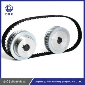 Aluminum Pulley Steel Htd 3m 5m 8m Gt2 Gt3 5gt Timing Toothed Pulley and Belt