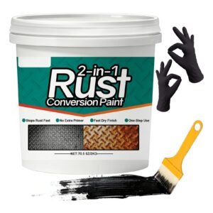 Anti Rust Inhibitor Heat UV Resistant Metal Fence Rust Converter Metal Paint
