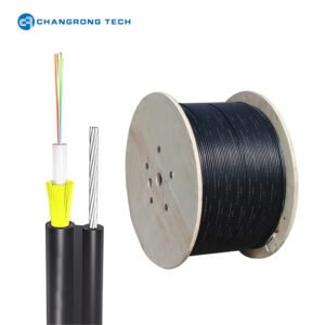 Aramid Yarn Fig8 Uni-Tube Steel Wire Messenger Gyxtc8y Outdoor Fiber Optic Cable