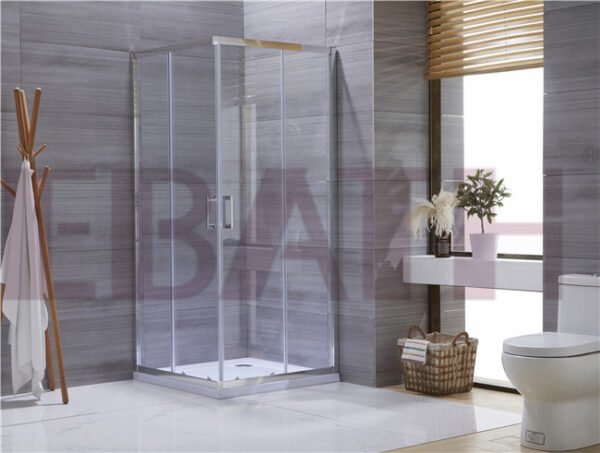 Bathroom Shower Enclosure: 6mm Tempered Glass Shower Enclosure