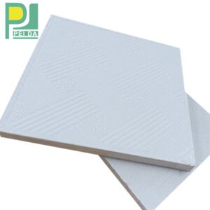 Beautiful Decoration Acoustic 60*60 Vinyl Coated Gypsum Ceiling Tiles for Room Beautiful Decoration Acoustic 60*60 Vinyl Coated Gypsum Ceiling Tiles for Room