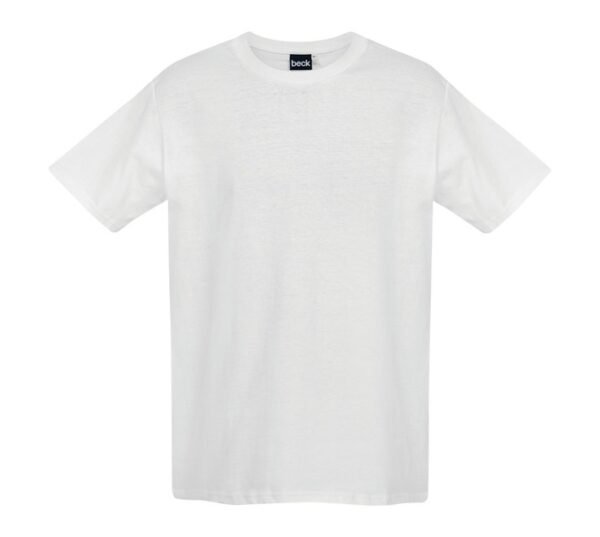 Beck Cotton Crew Neck TShirt White Extra L Beck Cotton Crew Neck TShirt White Extra L — Builders Store SA