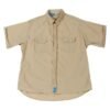 Beck Taslon Short Sleeve Shirt Stone L â€” Builders Store SA