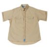 Beck Taslon Short Sleeve Shirt Stone S Beck Taslon Short Sleeve Shirt Stone S — Builders Store SA