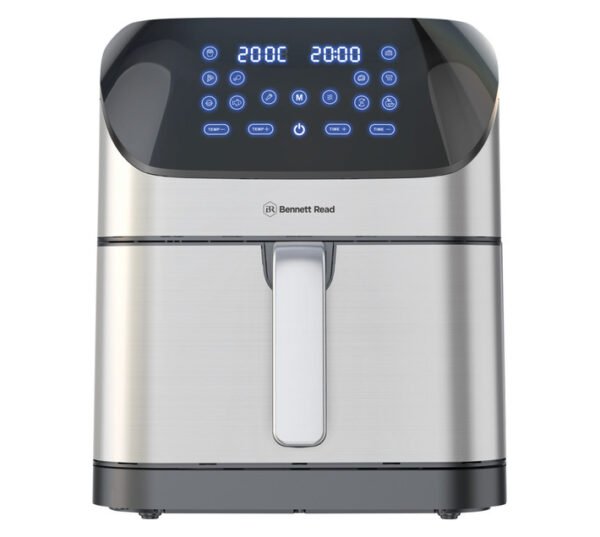 Bennett Read 8 L Digital Air Fryer Black and Silver 1800 W B â€” Builders Store SA