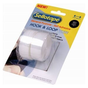 Bidvest Buffalo Tapes General Purpose Hook and Loop White 10 â€” Builders Store SA