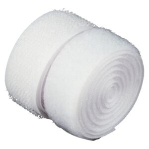 Bidvest Buffalo Tapes Stitch On Hook and Loop White 1000 x 2 â€” Builders Store SA