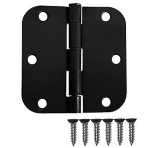 Black Round Corner Spring Butt Pivot Door Hinge Black Round Corner Spring Butt Pivot Door Hinge