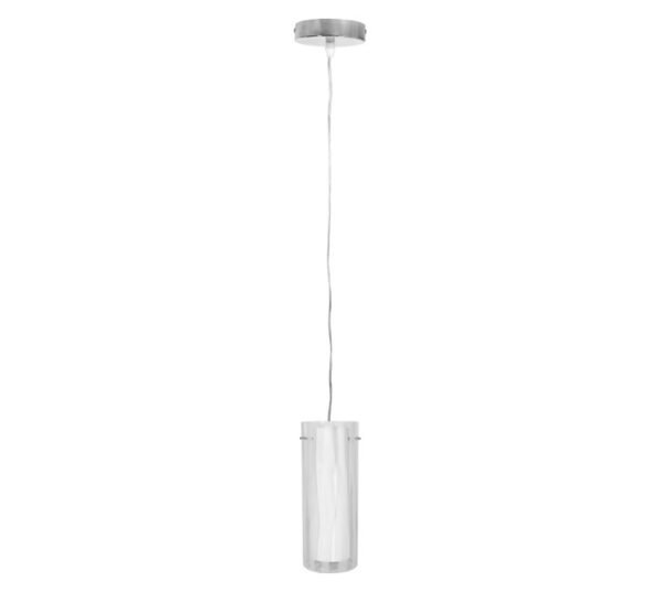 Bright Star Cylindrical Pendant 1 Light White Bright Star Cylindrical Pendant 1 Light White — Builders Store SA