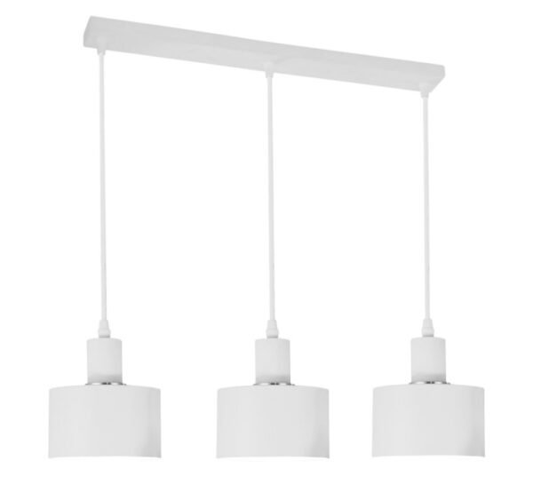 Bright Star Lighting PEN2453 3 Light Chandeliers White â€” Builders Store SA