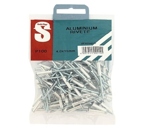 Builders 100 x Aluminium Rivets Value Pack 40 x 15 mm â€” Builders Store SA