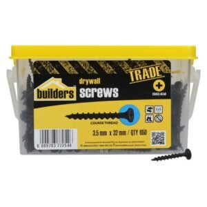 Builders 650 x Coarse Drywall Screws 35 x 32 mm â€” Builders Store SA